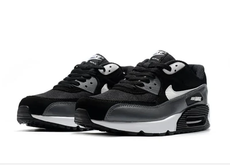 MEN'S NIKE AIR MAX 90 CASUAL SHOES black
