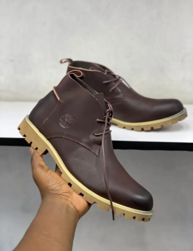 Men's Timberland Coffee Brown Premium Ankle Boots