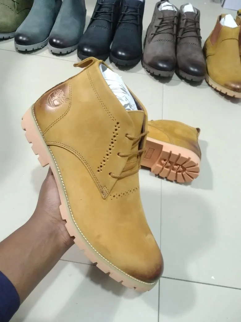 Men's Timberland Mustard Premium Boots