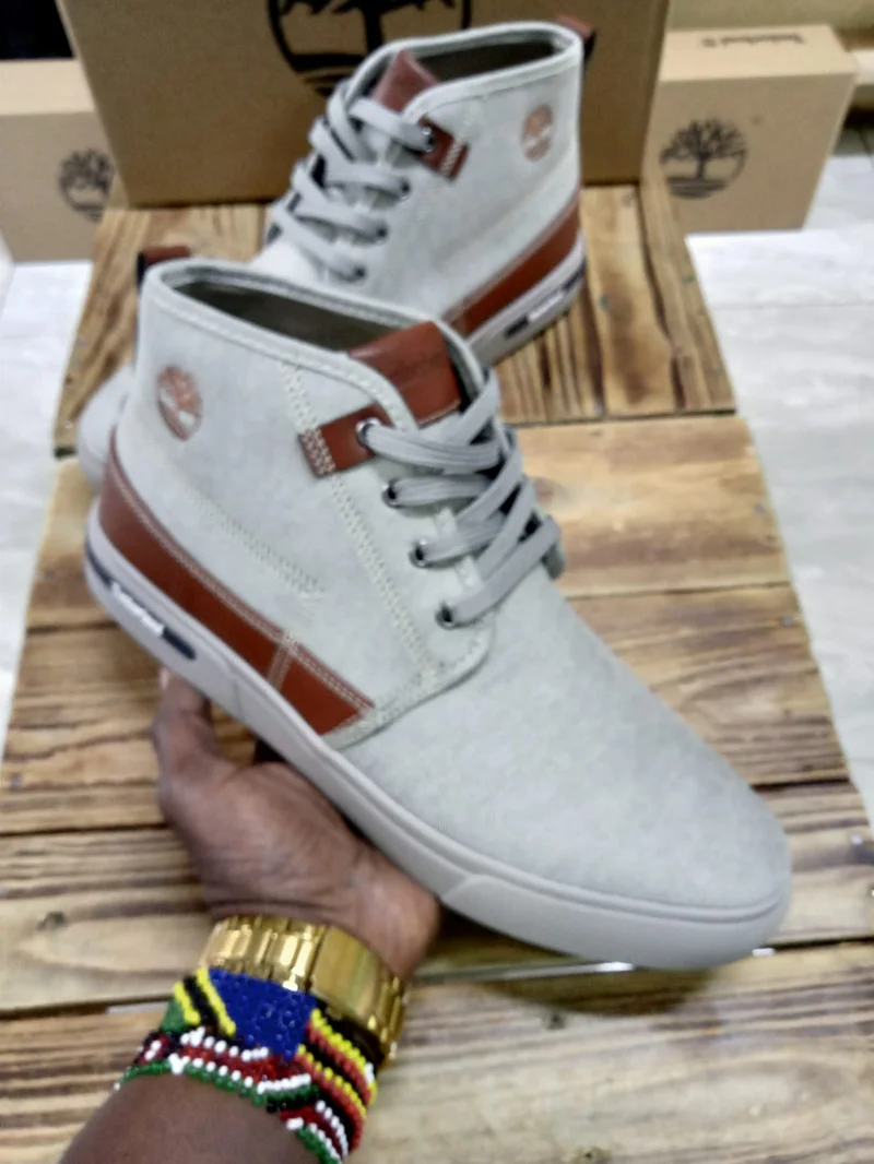 Mens Timberland Casual Boots Leather Laced Shoes