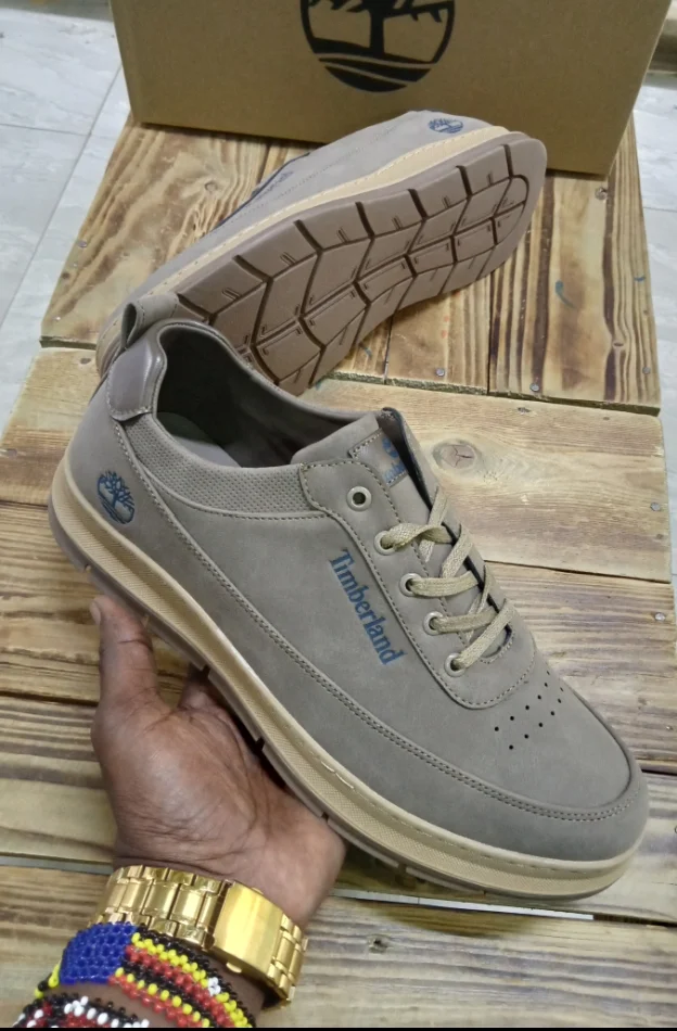 Mens Timberland Casual Leather Laced