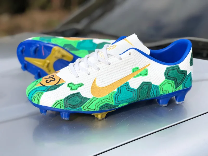 Multi-colored Nike Soccer shoes Men Soccer Shoes Turf tf Soccer Boots Outdoor