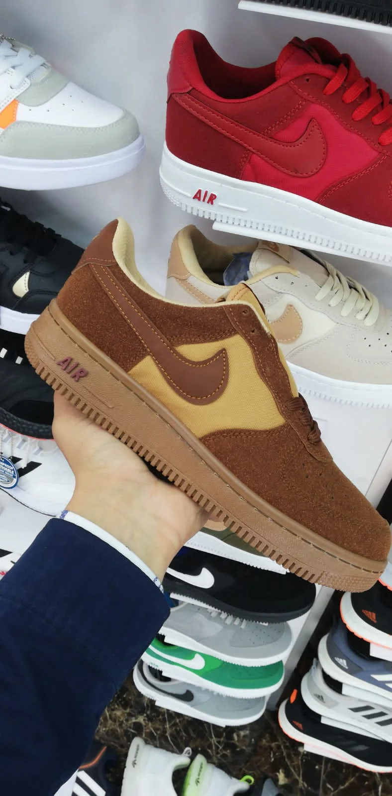 Mustard Nike Air Force 1 LV8
