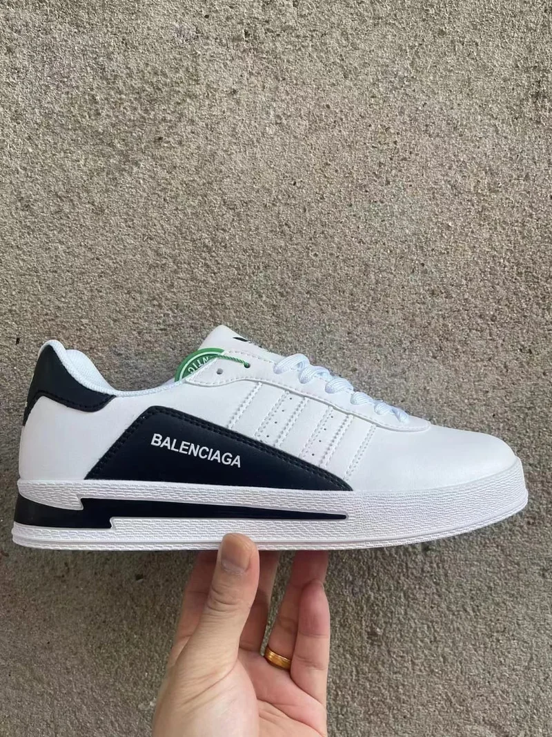 New Comfort Unisex Balenciaga Sneakers White Black Shoes