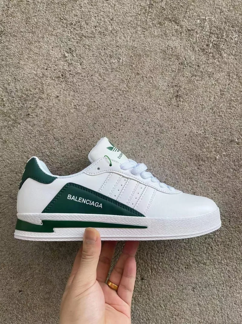 New Comfort Unisex Balenciaga Sneakers White Green Shoes