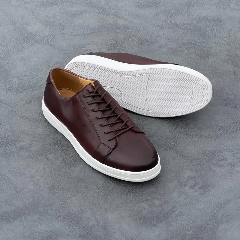 NEW GALA LOW -TOP SNEAKERS -BROWN