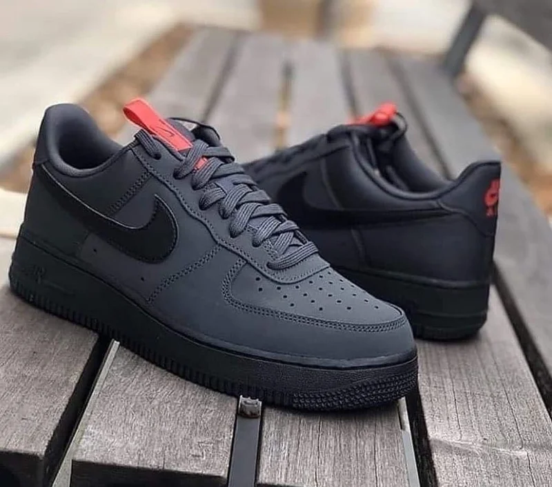 Nike Air Force 1 07 Anthracite Sneakers Grey Shoes