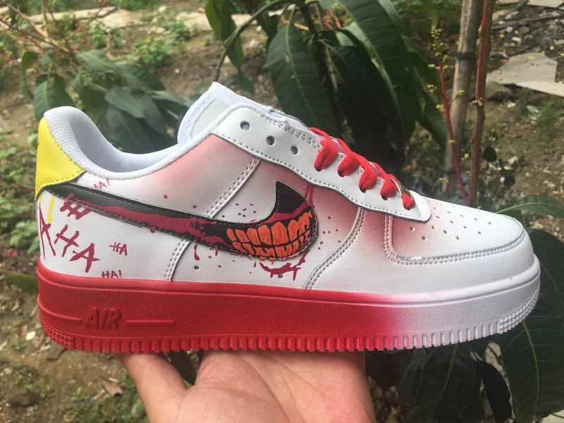 Nike Air Force 1 Color Swoosh - Red