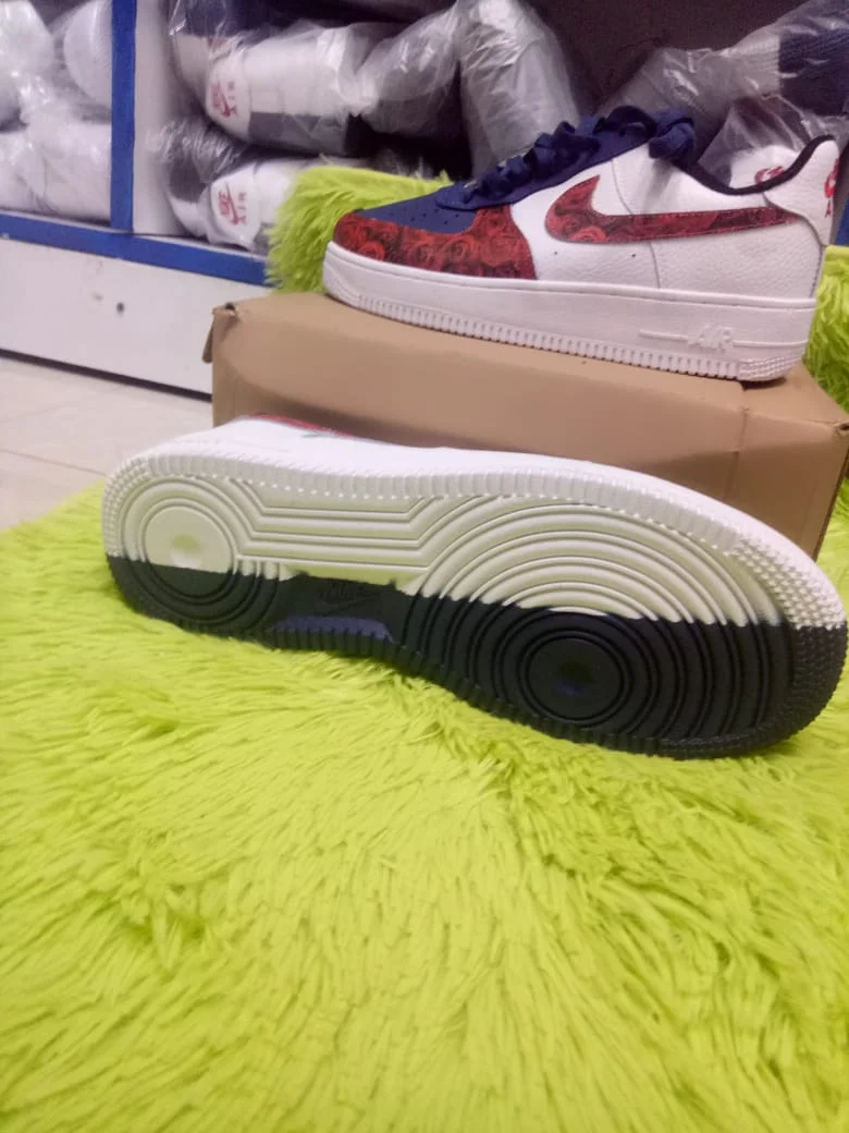 Nike Air Force 1 Deadpool Customised Shoes