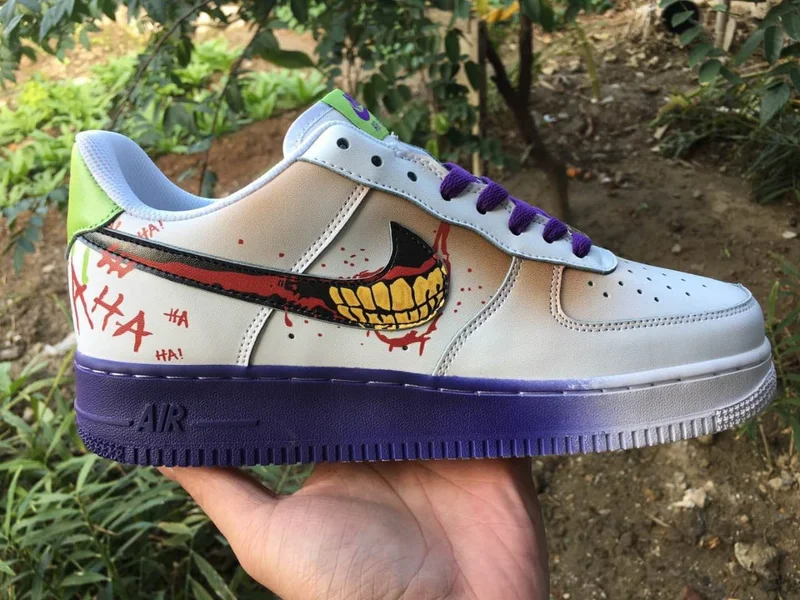 Nike Air Force 1 Halloweens Color Swoosh - Gold