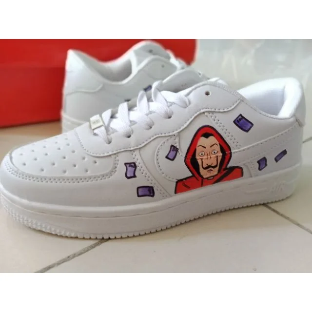 Air Force 1 Money Heist Shoes