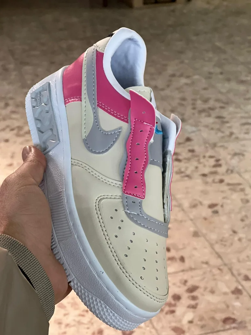 Nike Air force 1 Shadow Biege Pink