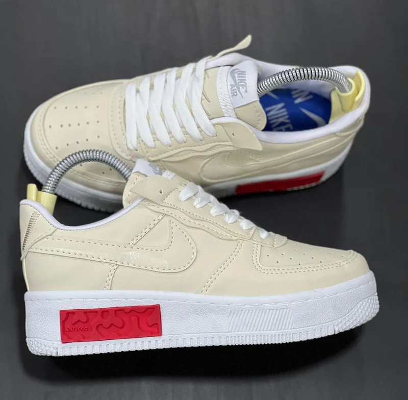 Nike Air force 1 Shadow React Cream White/Biege
