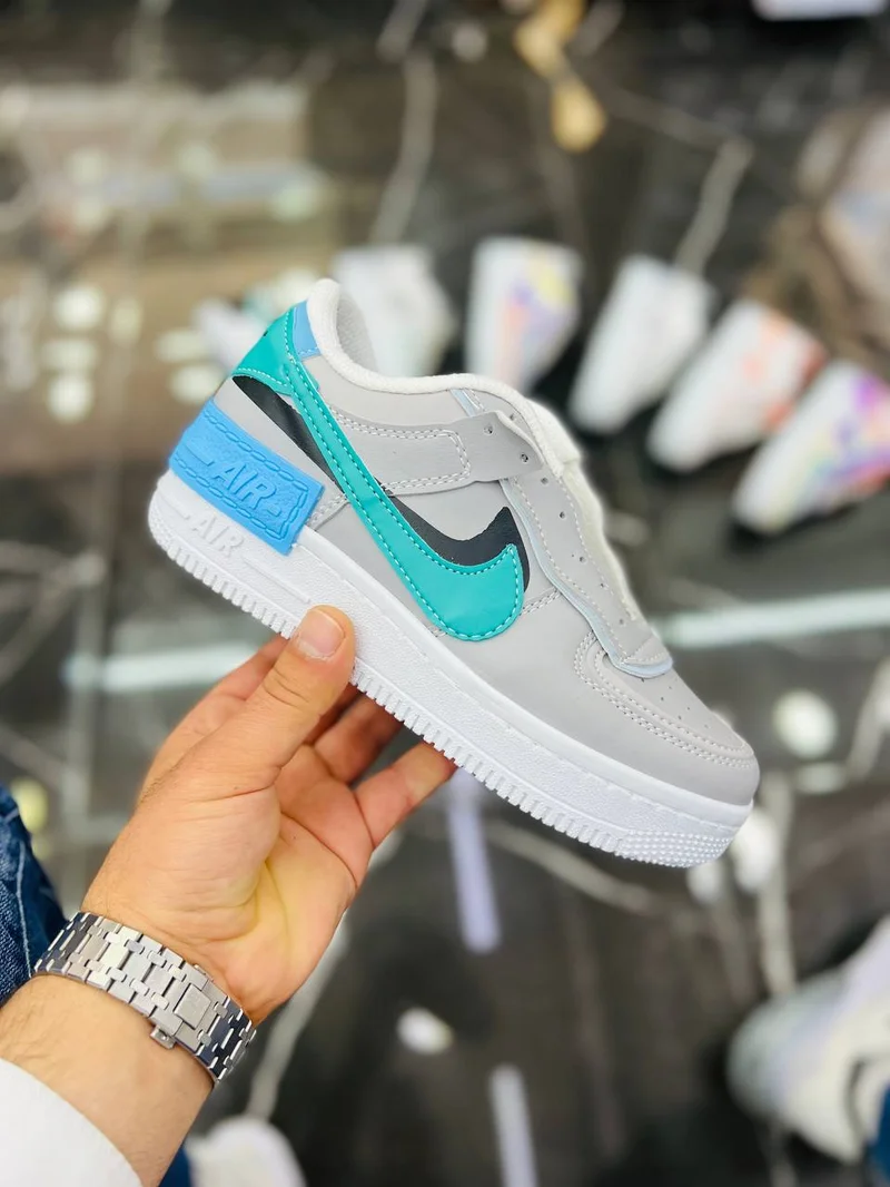 Nike air force 1 shadow react Grey Blue sneakers