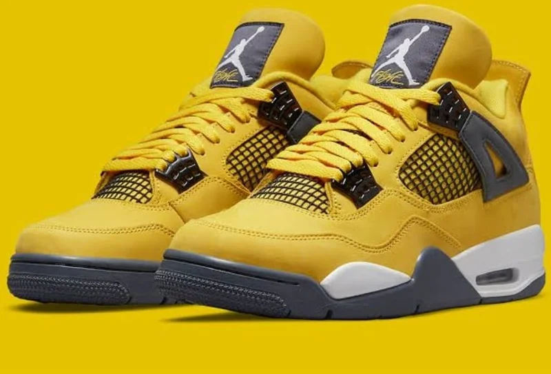 Nike Air Jordan 4 Lightning Training Sneakers