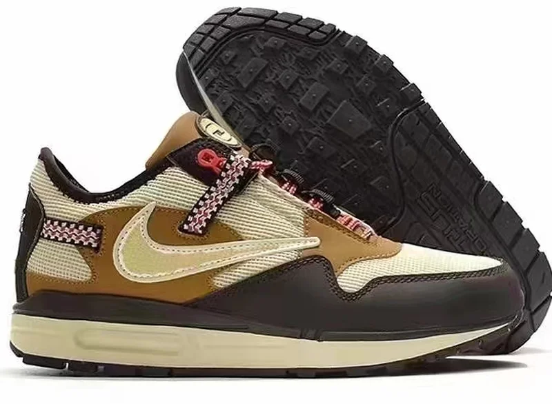 Nike Air Max 1 Travis Scott Cactus Jack Barogue Brown