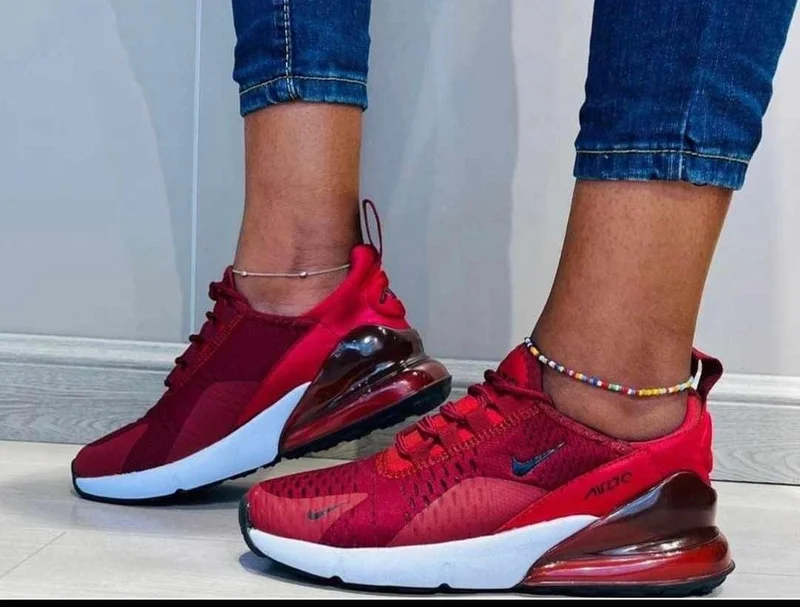 Nike Air Max 270 Surfaces in Red-White