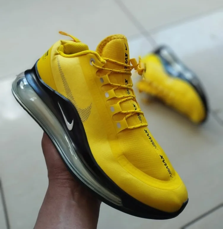 Nike Air Max 720 Run Utility Yellow Off Black