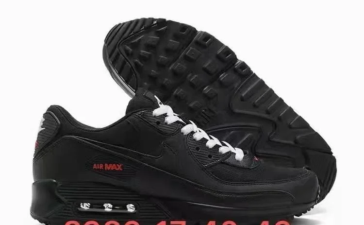 Nike Air Max 90 Black White Red