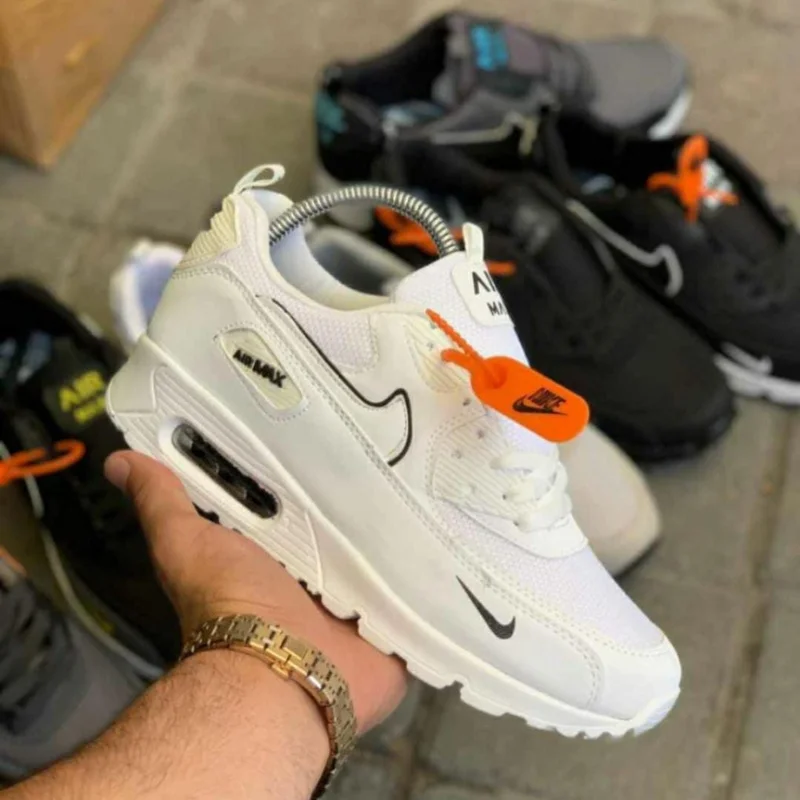 Nike Air Max 90 White Sneakers Trainers Shoes