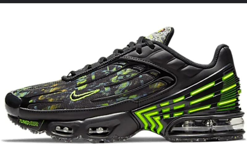 Nike Air Max Plus 3 Black and Volt