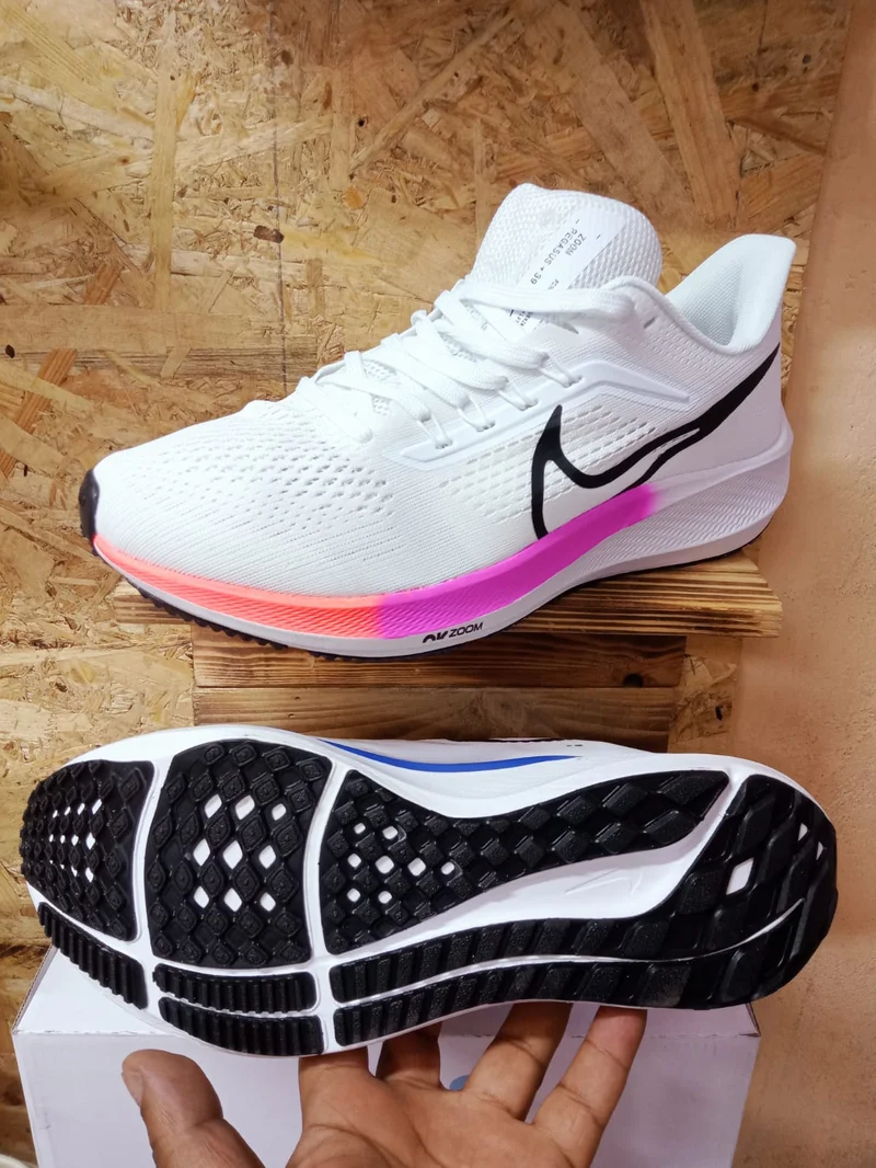 NIKE AIR ZOOM STRUCTURE 23 MEN White/Pink/Black