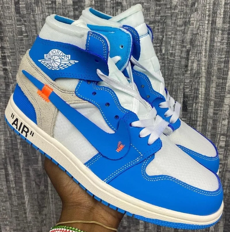Air Jordan 1 Retro High Off-White  Blue