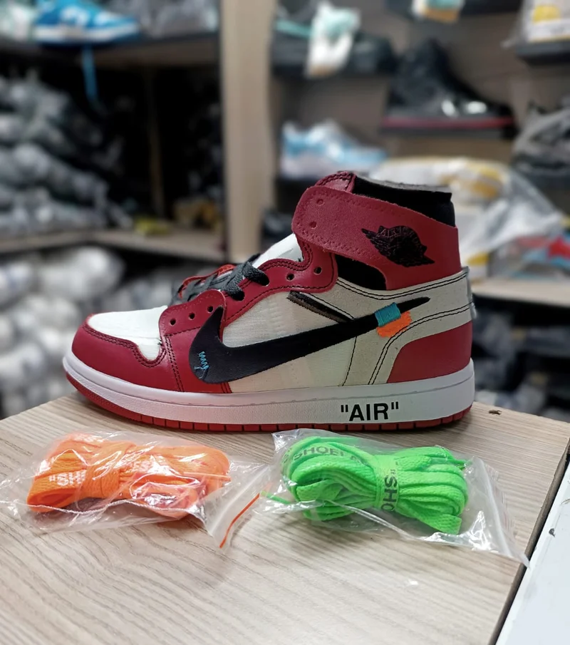 Air Jordan 1 Retro High Off-White Red