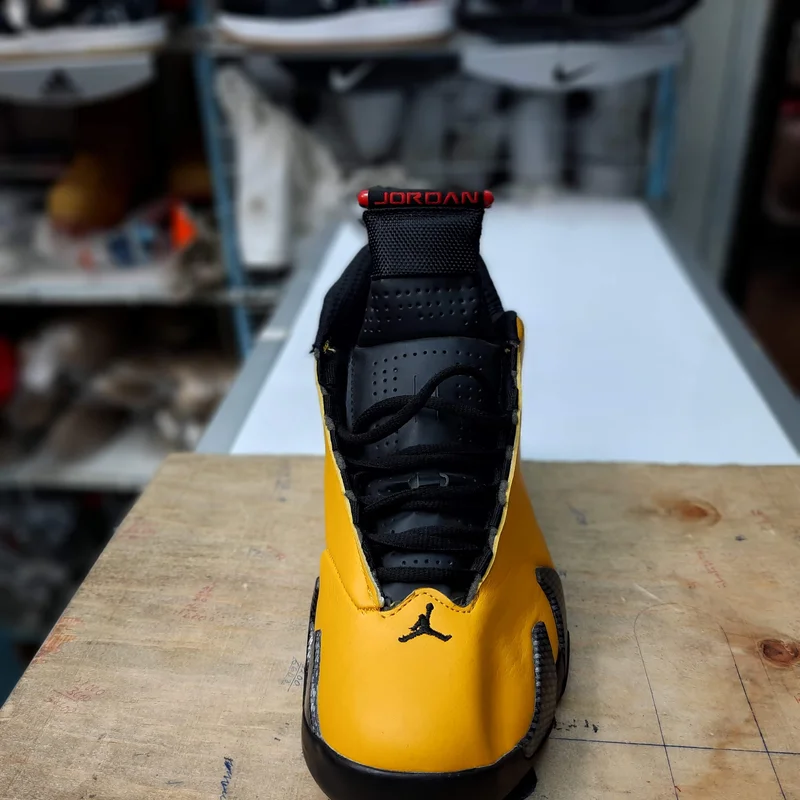 Nike Men's Air Jordan Yellow Basketball Shoes