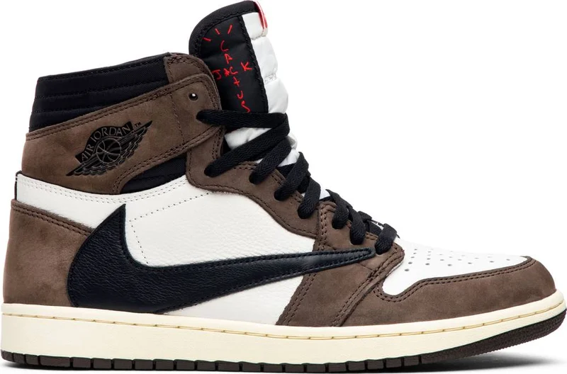 Air Jordan 1 Retro High Top Mocha Travis Scott  “Cactus Jack”