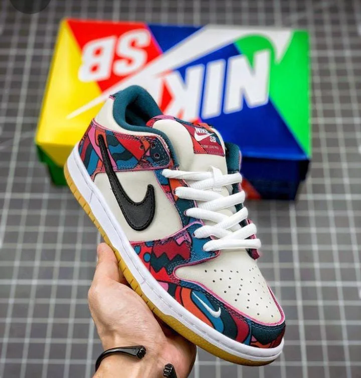 Nike SB Dunk Low x Parra sneakers