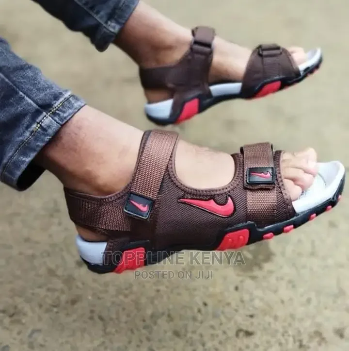 Nike Vapormax sandals Open Shoes for men- Brown