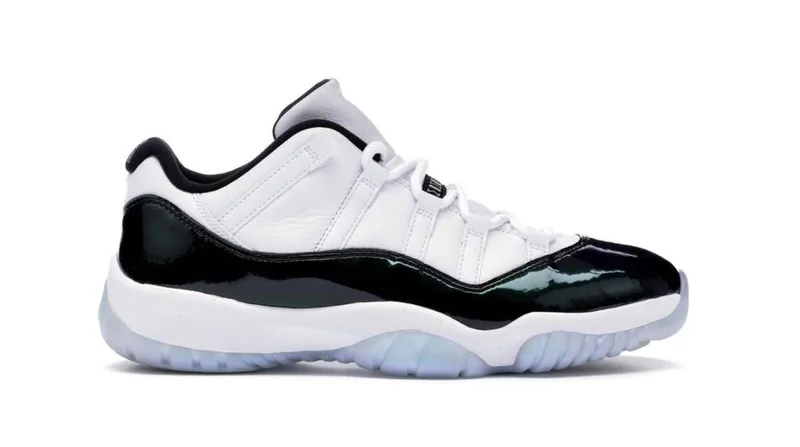 Air Jordan 11 Retro Concord Sneakers/Jordan 11 Low Iridescent Shoes