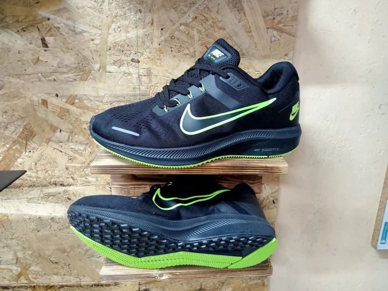 Nike Zoomx Running Shoes Black Green