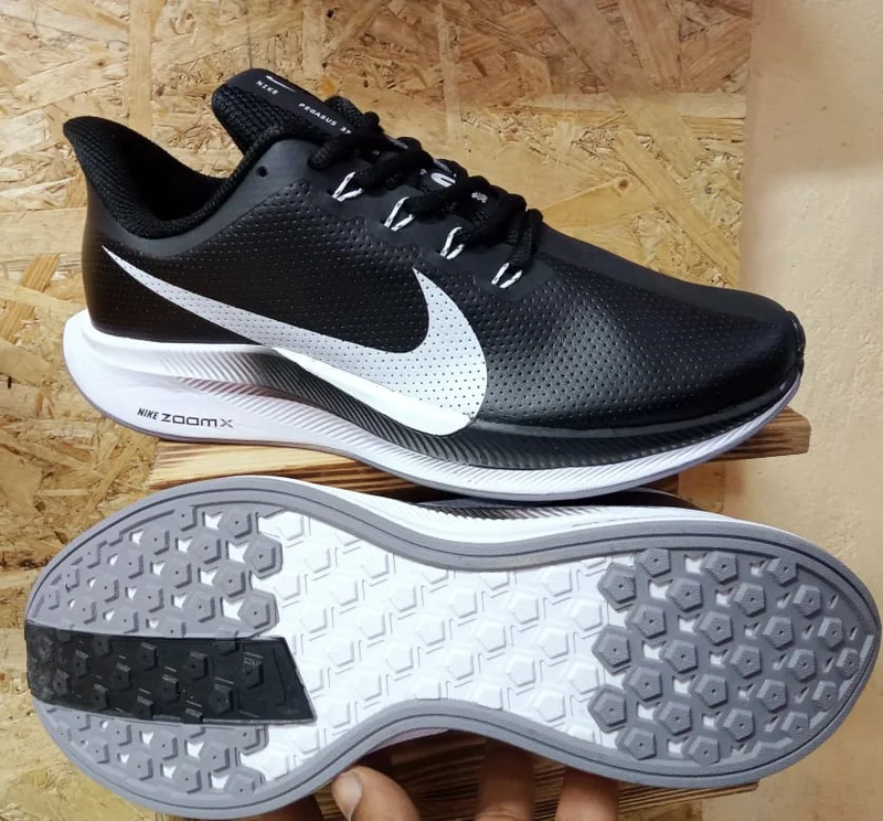 Nike Zoomx Running Shoes Black White