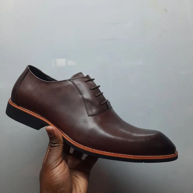 Nobby Cavalli Genuine Leather Laced Official Men Shoes