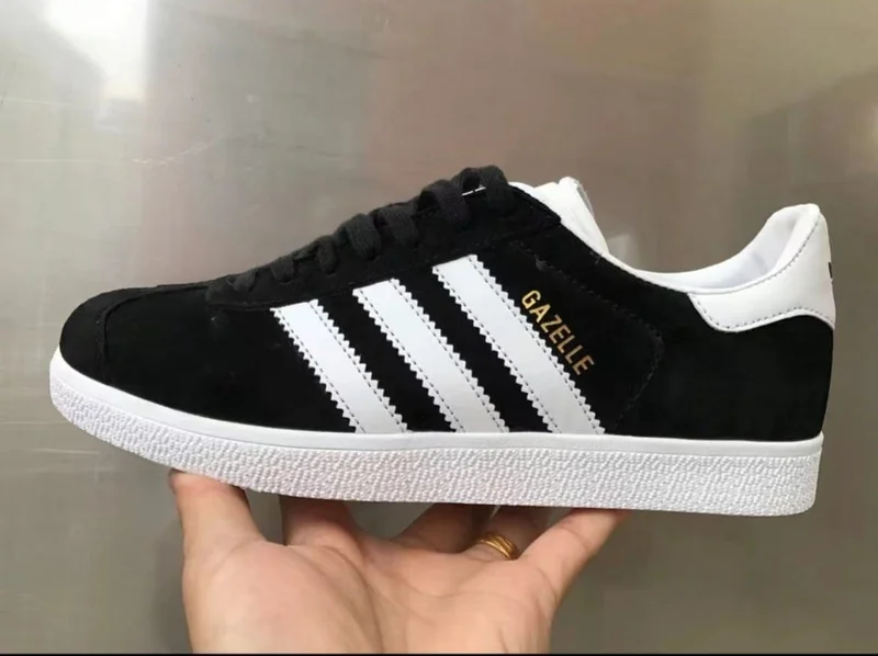 Originals Men's Gazelle Adidas Sneakers Black and White