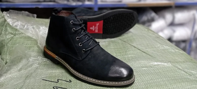 Oxford Billionaire Official Leather Boots Black