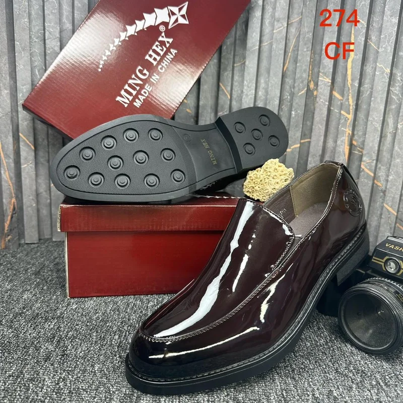 PATENT  FORMAL LEATHER SHOES FOR MEN