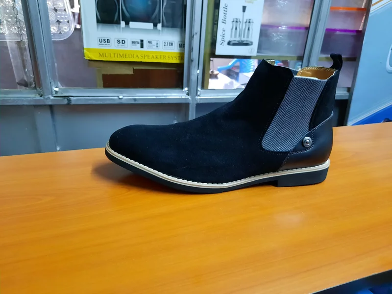 Polo Fashion Men Chelsea boot- Black