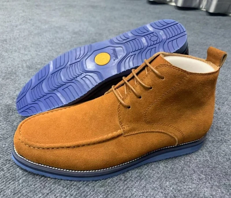 Premium High Top Classic Leather Brown Timberland Boots