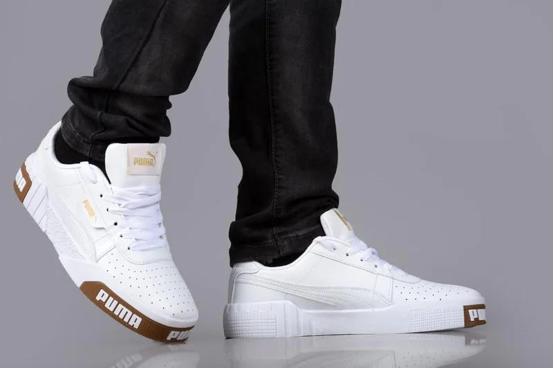 Puma Cali Unisex Sneakers White Gold