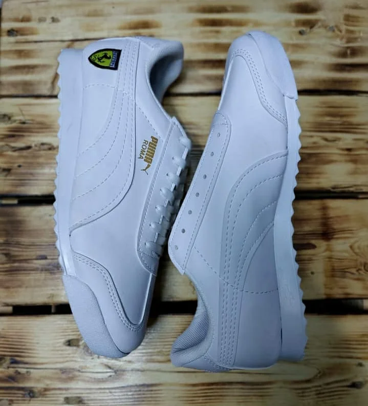 Puma Ferrari Roma Sneakers White Scuderia Shoes