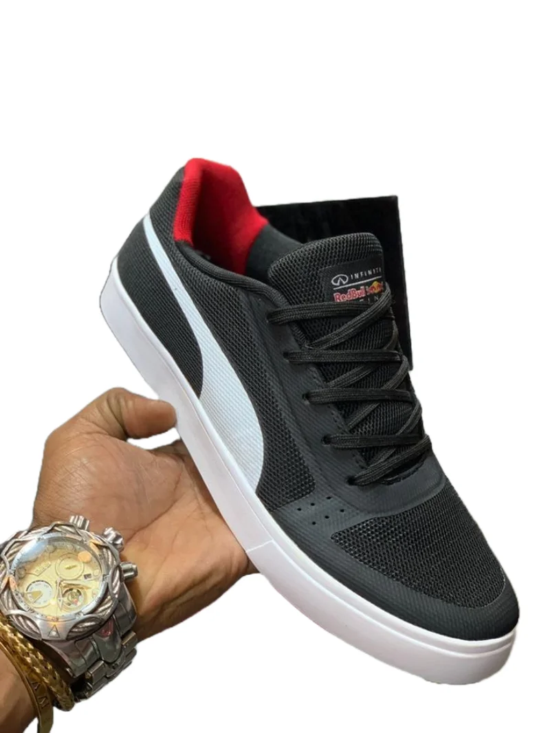Puma Unisex Low-top Trainers Sneaker Shoes - Black