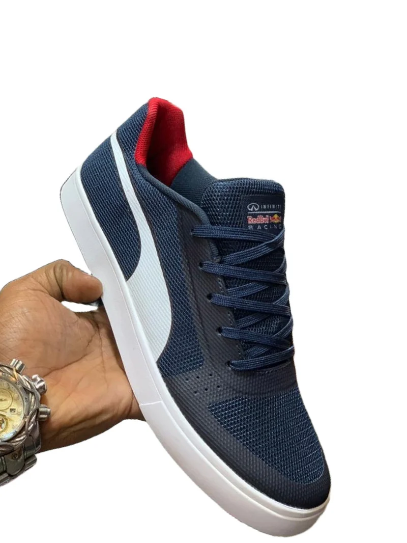 Puma Unisex Low-top Trainers Sneaker Shoes - Navy Blue