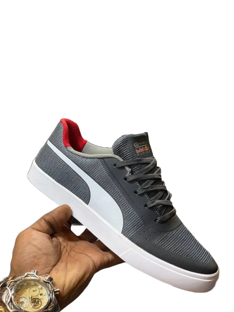 Puma Unisex Low-top Trainers Sneaker Shoes- Gray