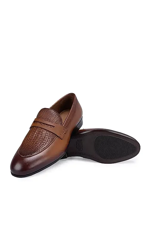 Quality Brown low cut Billionaires  shoes-Slip on-official