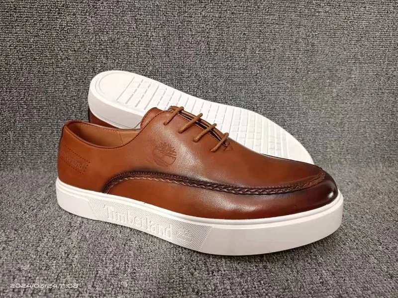 QUALITY COFFEE LEATHER TIMBERLANDS