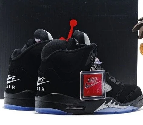 Air Jordan 5 OG 90 Black Metallic Silver