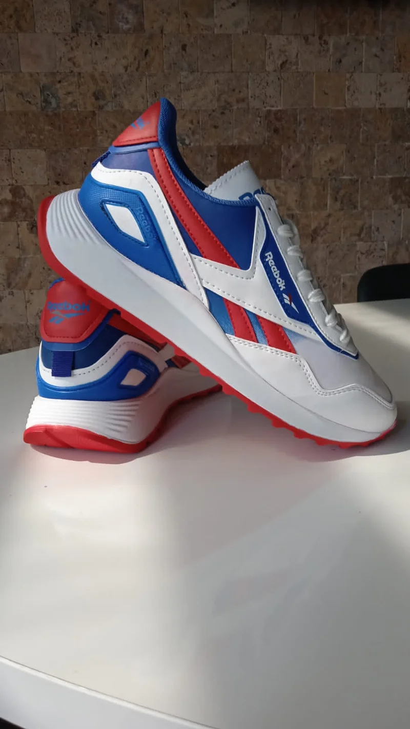 Reebok Classic Leather Legacy AZ Gore-Tex sneakers  Blue White Red Casual Shoes